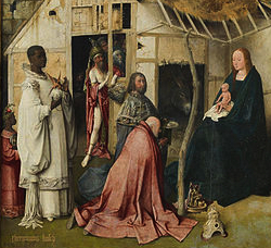 Jérôme Bosch, L'Epiphanie, Musée du Prado, commons.wikimedia.org