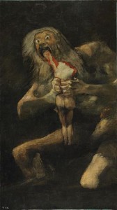 Goya, Saturne dévorant son enfant, Musée du Prado, Madrid