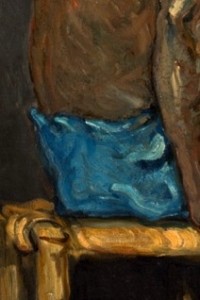 Paul Cézanne, Le nègre Scipion, Détail, Musée des Arts de Sao Paulo