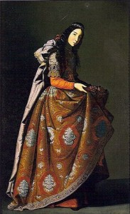 Francisco de Zurbaran, Sainte Castilda, Thyssen-Bornemisza Museum