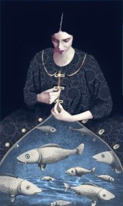 Daria Petrilli, artiste contemporain, The sea under my clothes, source : Pinterest