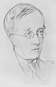 Gustav Holst, William Rothenstein, 1920, Wikimedia.org