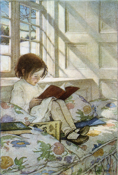 Jesse Wilcox Smith, A girl reading