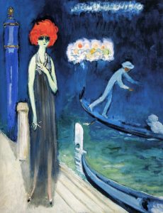 Kees van Dongen, Portrait de Marchesa Luisa Casati, 1921, source : pinterest