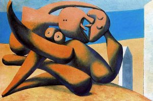 Pablo Picasso, Figures au bord de la mer, 1931, garrusart.blogspot.com