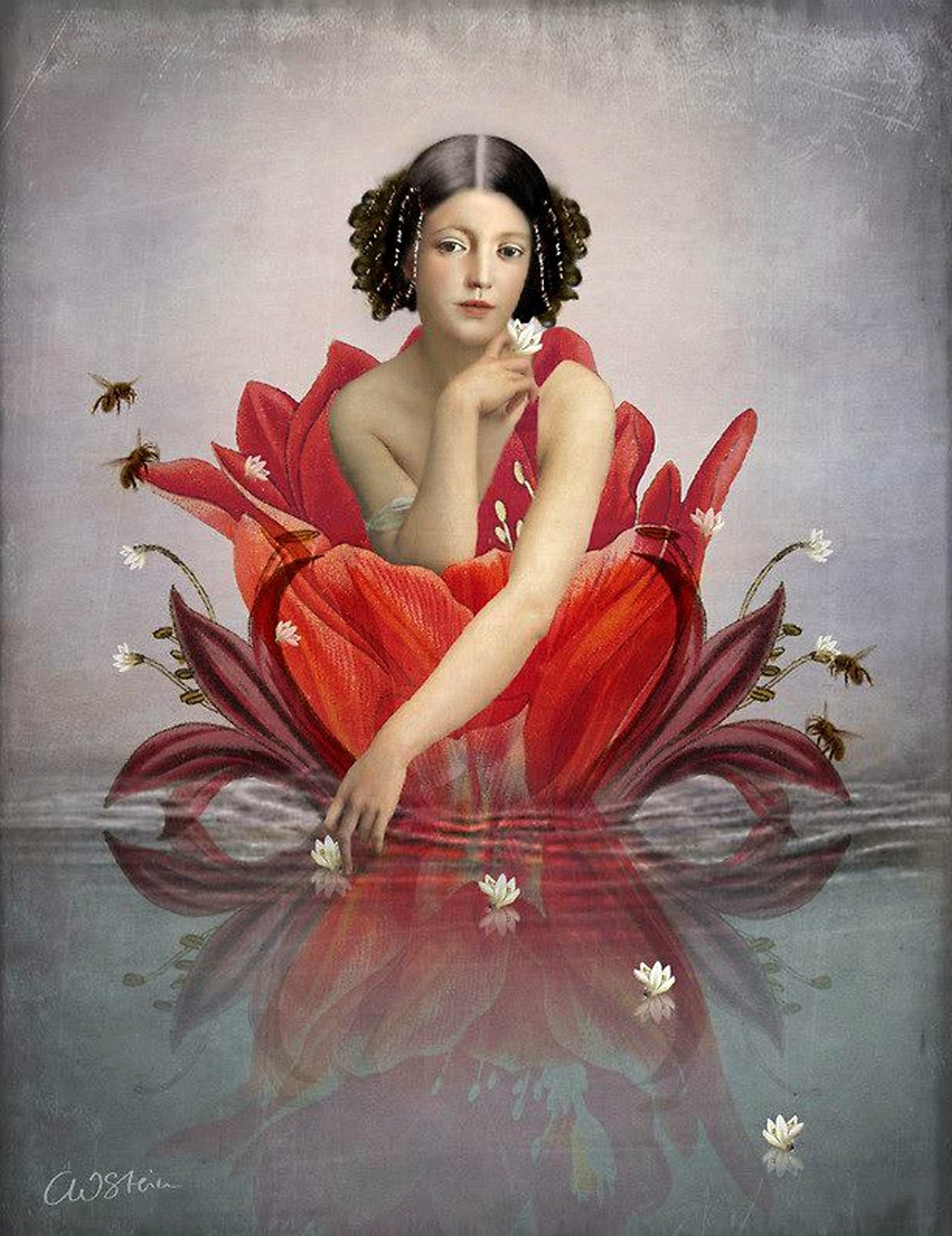 Catrin Welz-Stein, Floating Flower, source : website de l'artiste