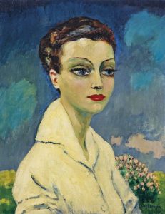 Kees van Dongen, Femme à la blouse blanche, source : christies.com