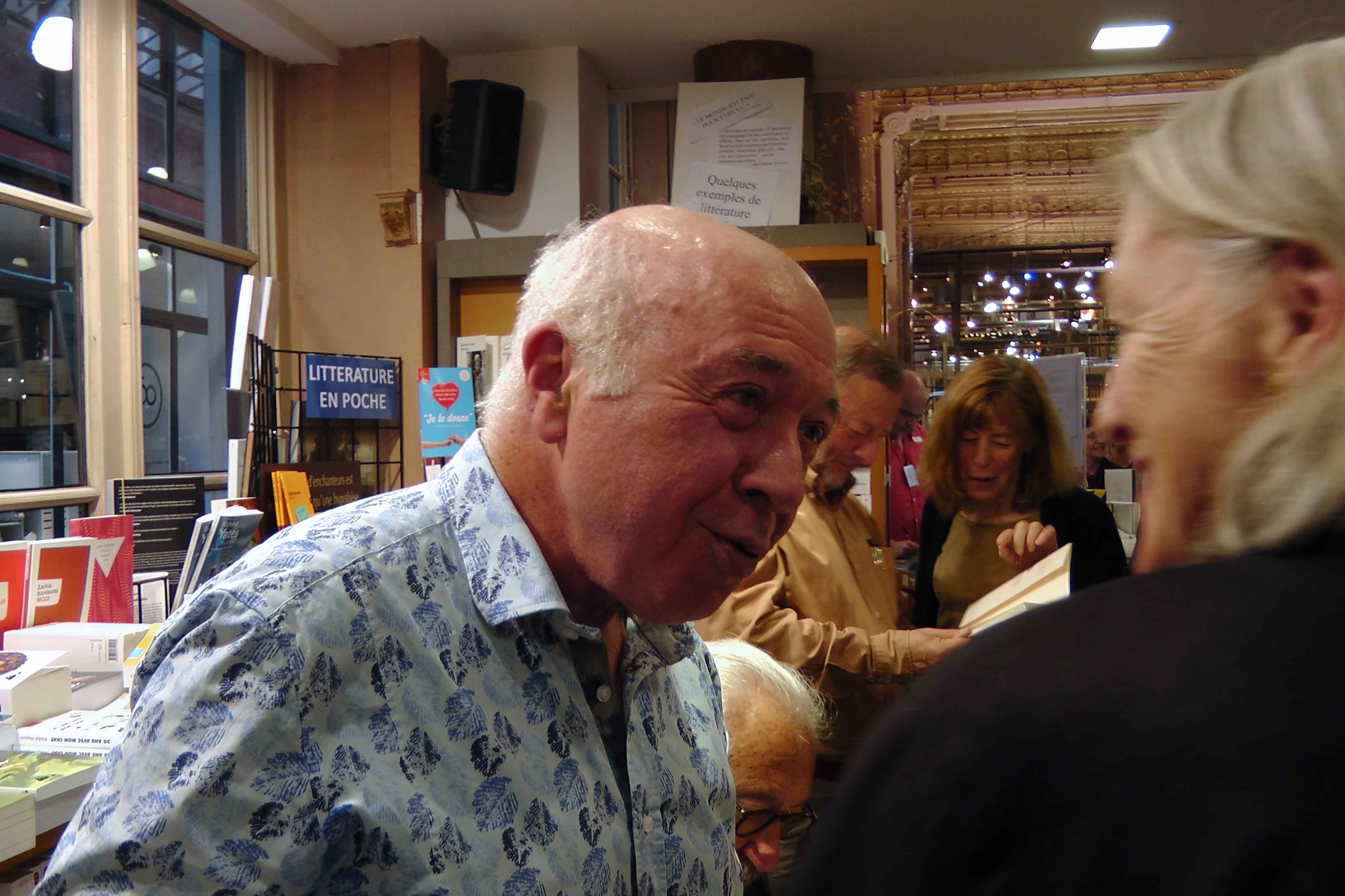 Jacques Sojcher, librairie Tropismes, Bruxelles, vagabondssanstreves.com