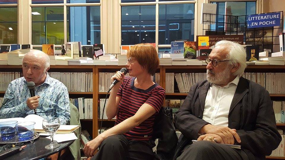 Jacques Sojcher, Virginie Devillers, Richard Kenigsman photographiés par Nathalie Gassel, source : facebook.com