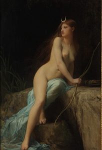 Jules Joseph Lefèbvre, Diane chasseresse, pinterest.com