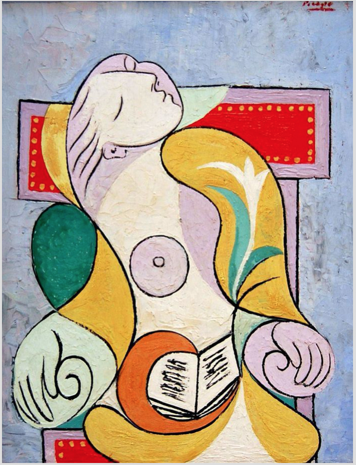 Pablo Picasso, La lecture, 1932, agent4stars.com