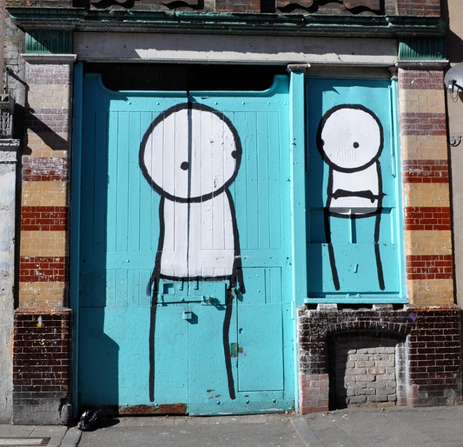 Stik, Street Art, London, Pitfield Street, Art Thief