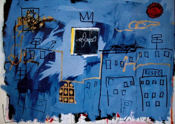 Jean-Michel Basquiat, Sans titre, 1981, pinterest.com